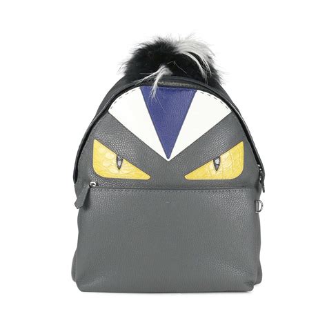 fake fendi bugs backpack|is a fendi bag real.